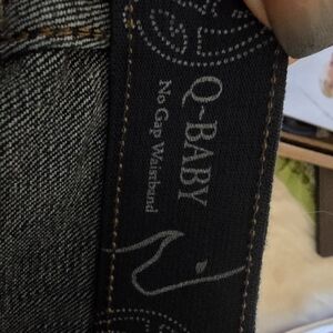 Q-Baby Jeans with No Gap Waistband